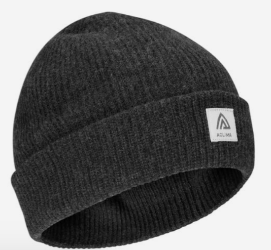 Bilde av Reborn Felted Beanie Dark Grey Melange OneSize