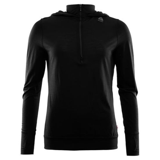 Bilde av LightWool Polo w/zip M JetBlack M