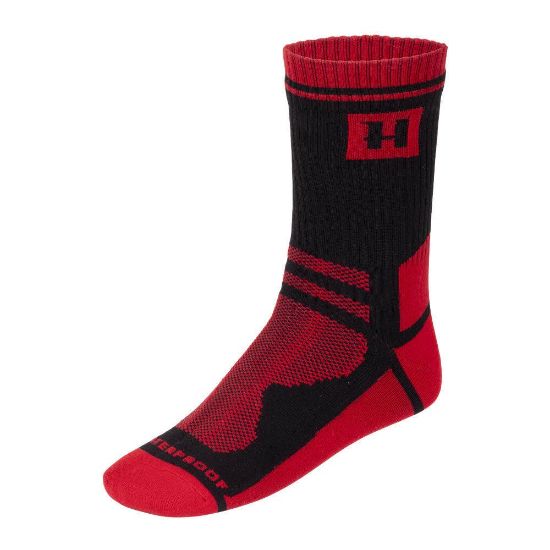 Bilde av Härkila Waterproof Sock Red/Black OneColor XL