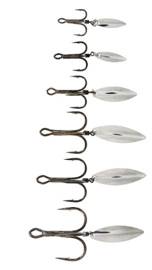 Bilde av Westin Spin-Trebles Silver/Red #2