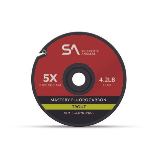 Bilde av Mastery Trout Fluorocarbon Tippet 1X (0,25 mm)