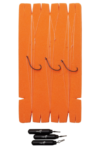 Bilde av DROPSHOT RIG KIT L #2/0 6KG 0.30MM FC 3PCS