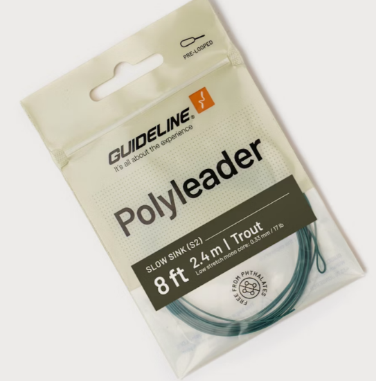 Bilde av Polyleader Trout 8' - Slow Sink S2 OneColor 0.33mm/17lb